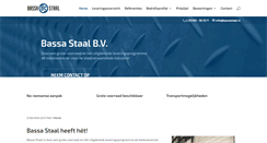 Desktop Screenshot of bassastaal.nl